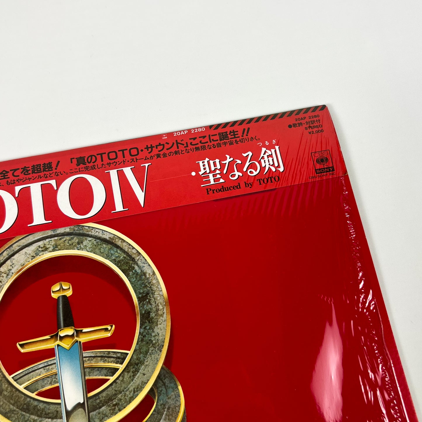 TOTO – Toto IV Prima Stampa Giapponese 20AP 2280 1982 OBI SHRINK