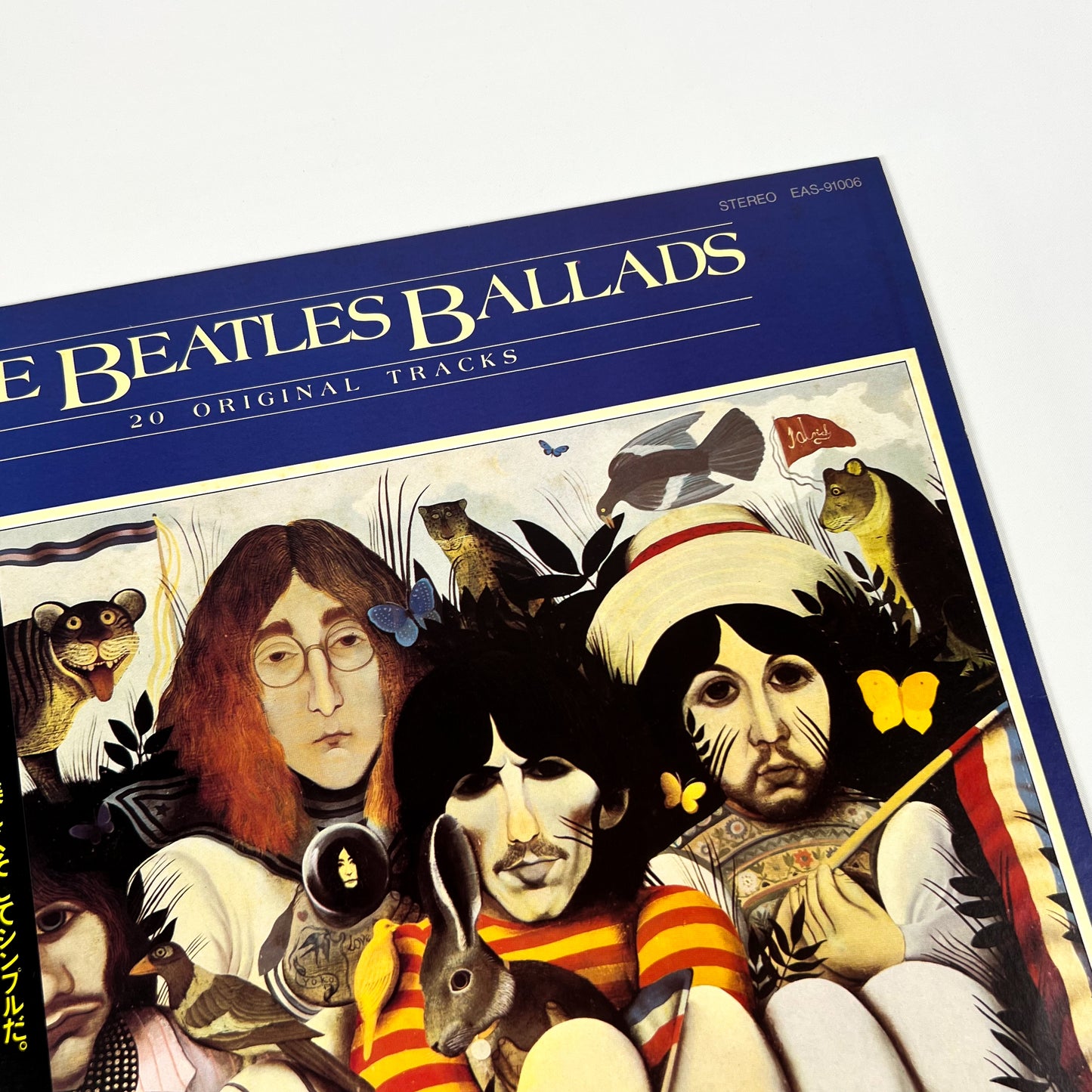 THE BEATLES – The Beatles Ballads Prima Stampa Giapponese EAS-91006 1980 OBI