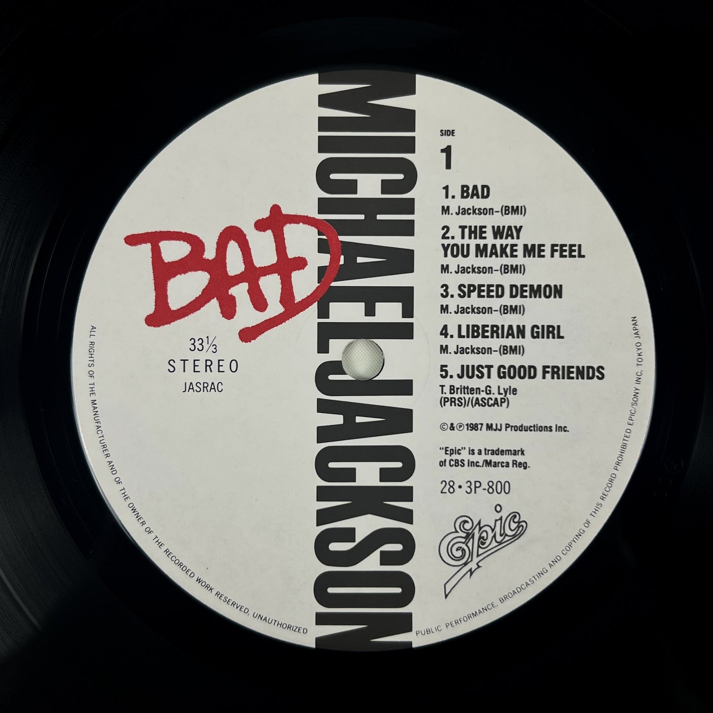 Michael Jackson “Bad” Special Bundle
