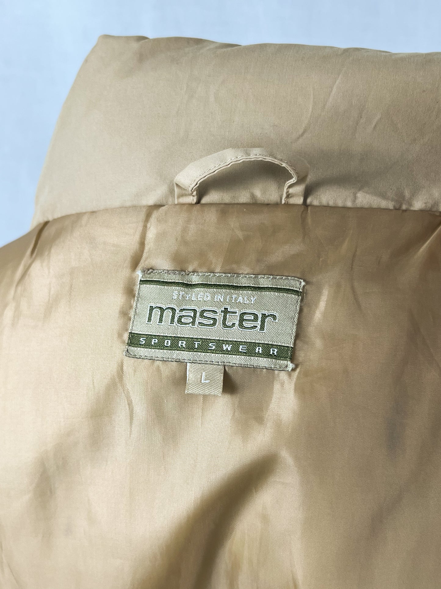 Piumino Smanicato Master