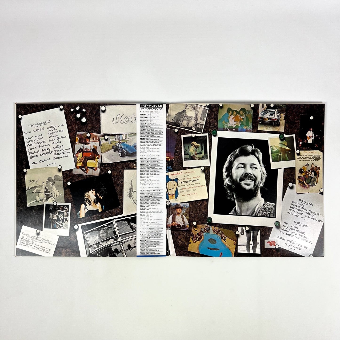 ERIC CLAPTON – Slowhand Stampa Giapponese 18MW 0057 1987 OBI GATEFOLD