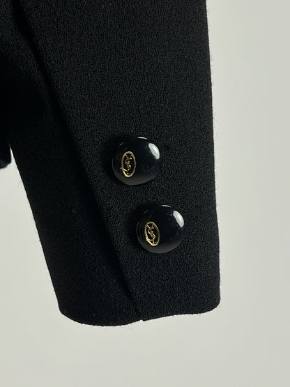 Blazer in Pura Lana anni ‘70 - Bottoni YSL