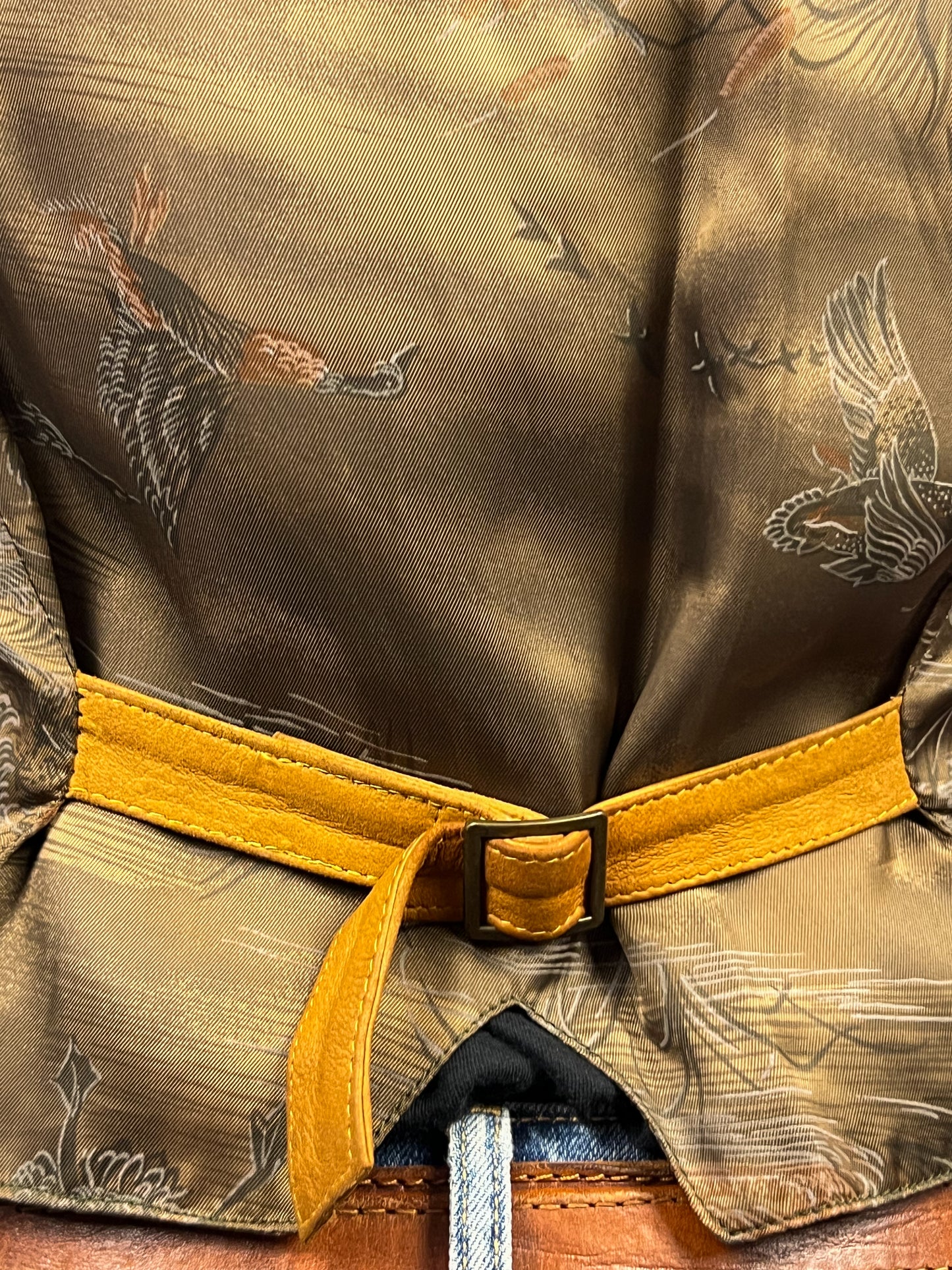 Gilet in Nabuk