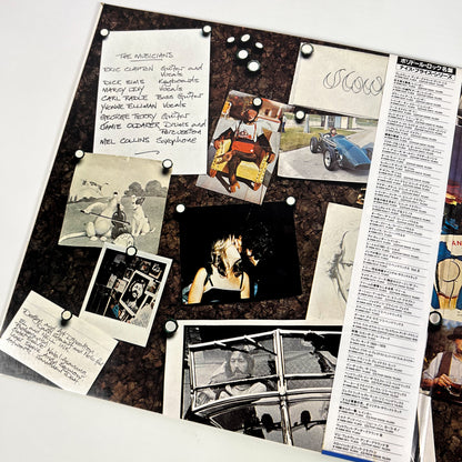 ERIC CLAPTON – Slowhand Stampa Giapponese 18MW 0057 1987 OBI GATEFOLD