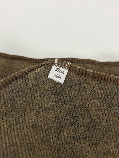 Barbour International 2 Crest 1987 C38 (S/M) - Vest & Brooch