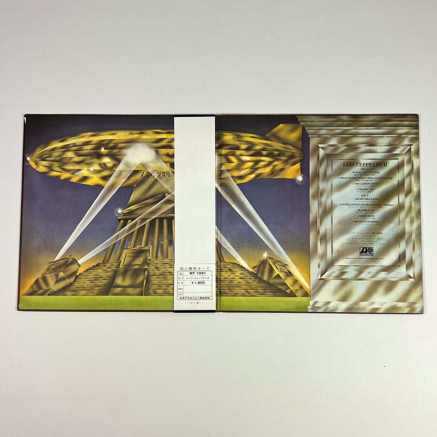 LED ZEPPELIN II – 1ª Edizione Giapponese MT-1091 1969