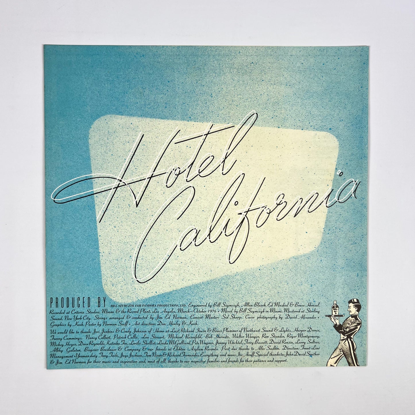 EAGLES - Hotel California Prima Stampa Giapponese P-10221Y 1976 OBI GATEFOLD