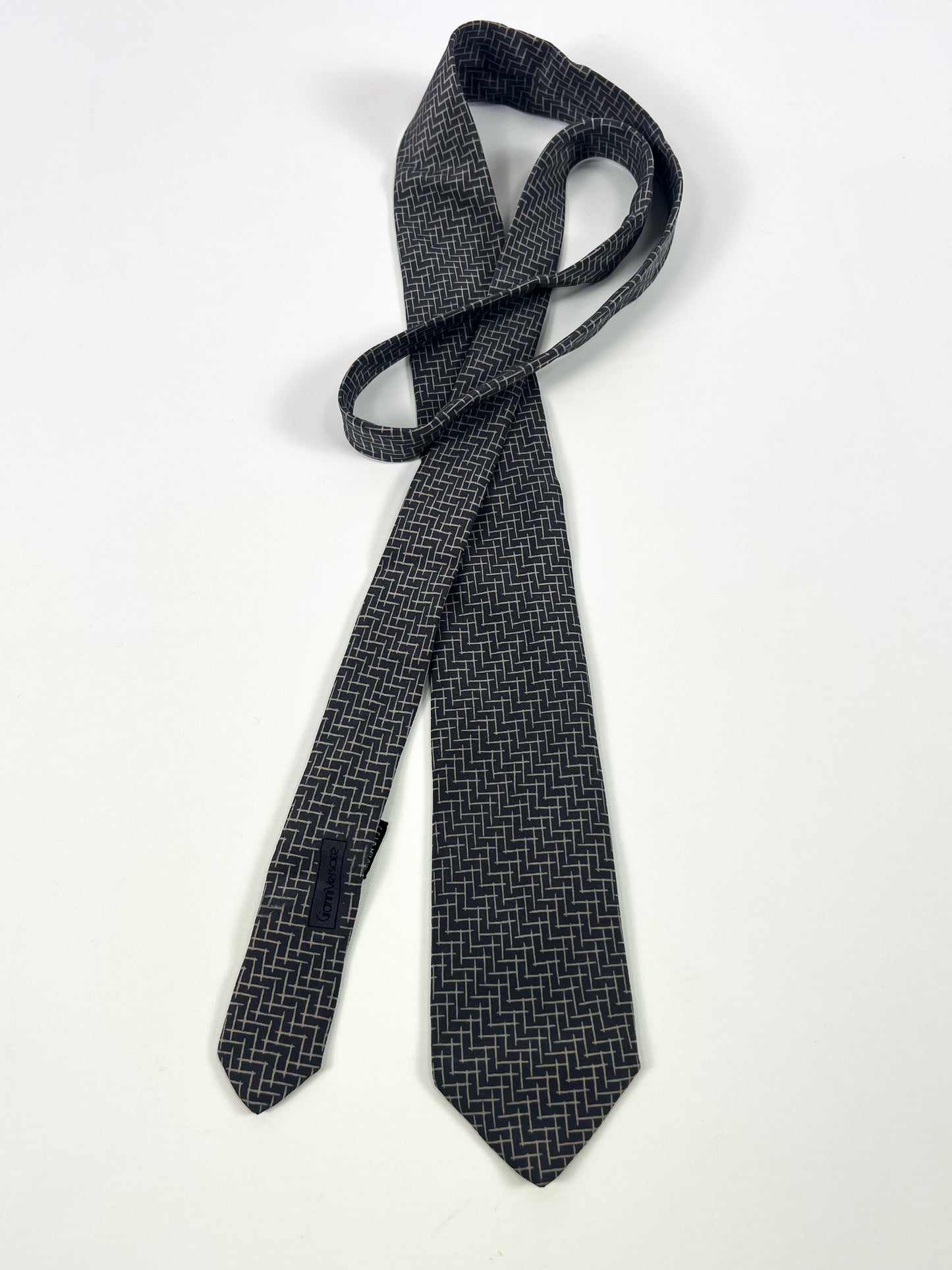 Cravatta Gianni Versace Geometrica Slim