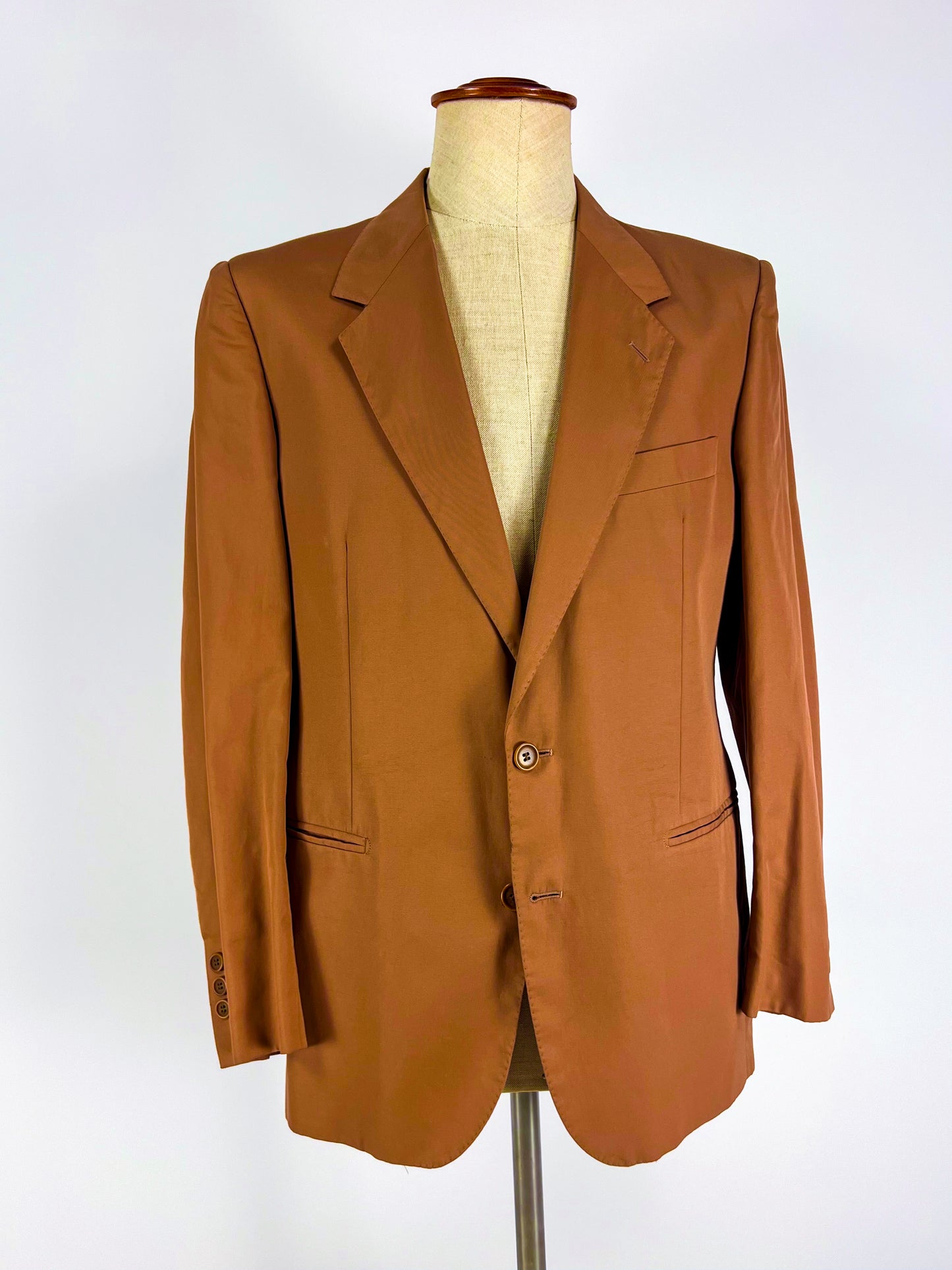 Giacca Harold Brook in Cotone tabacco vintage