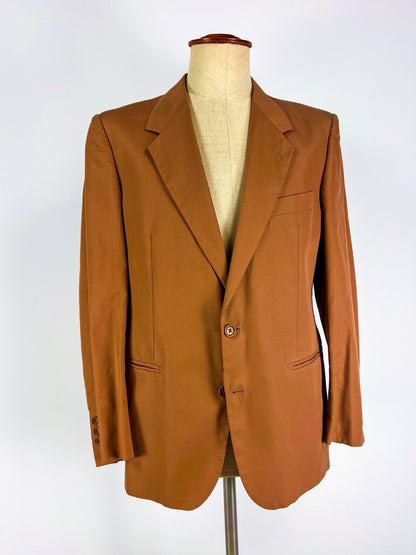 Giacca Harold Brook in Cotone tabacco vintage