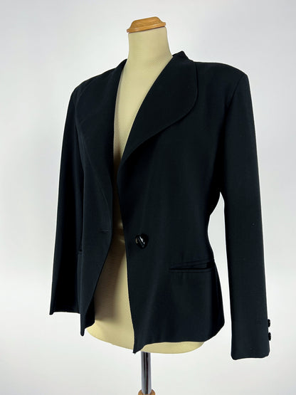 Blazer in Pura Lana anni ‘70 - Bottoni YSL