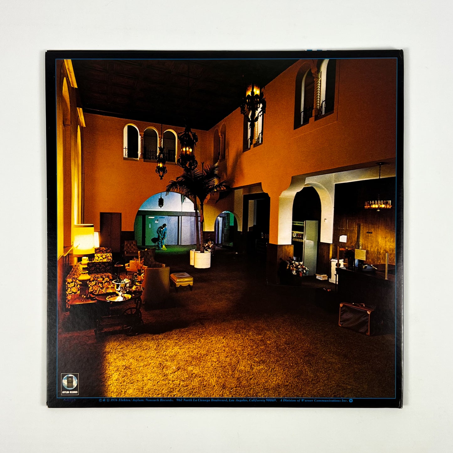 EAGLES - Hotel California Prima Stampa Giapponese P-10221Y 1976 OBI GATEFOLD