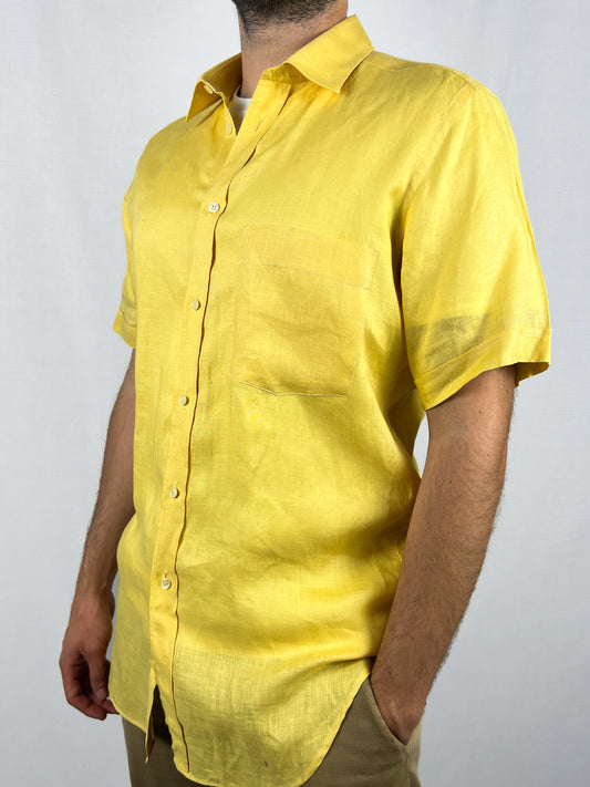 Camicia Estiva in Puro Lino Aquasctum