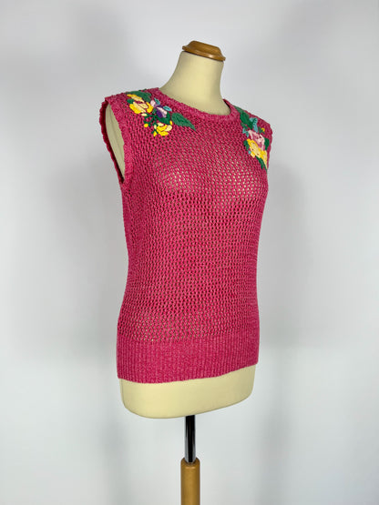 Smanicato Blumarine in maglia