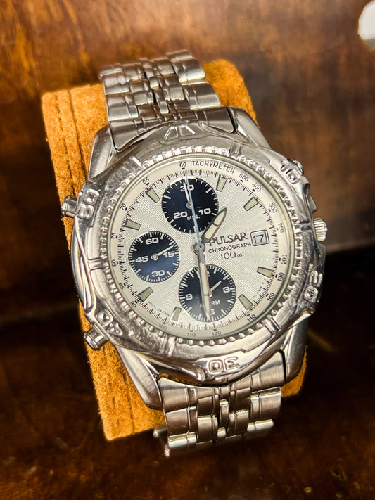 Pulsar Cronograph 100m by Seiko