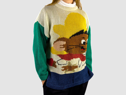 Maglione Iceberg x Jc de Castelbajac 1989