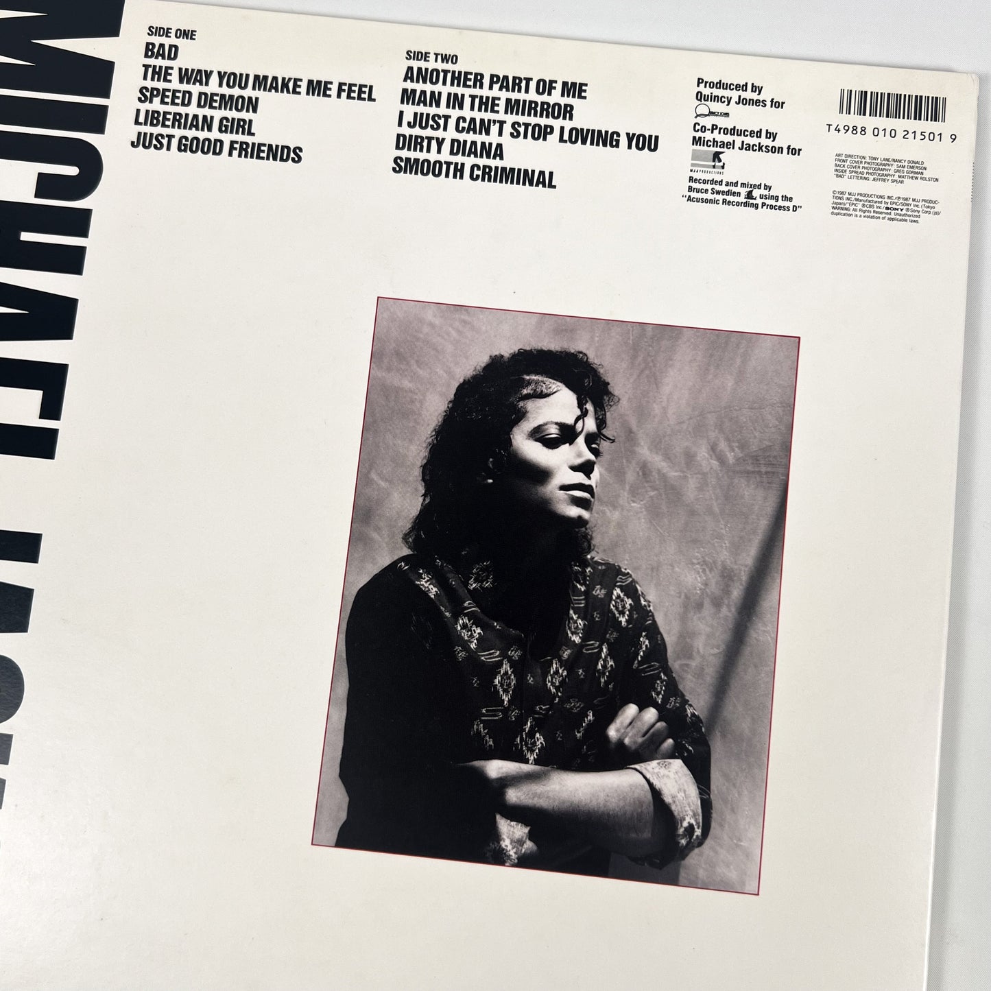 Michael Jackson “Bad” Special Bundle