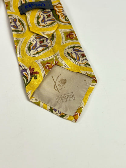 Cravatta Kenzo fantasia maioliche