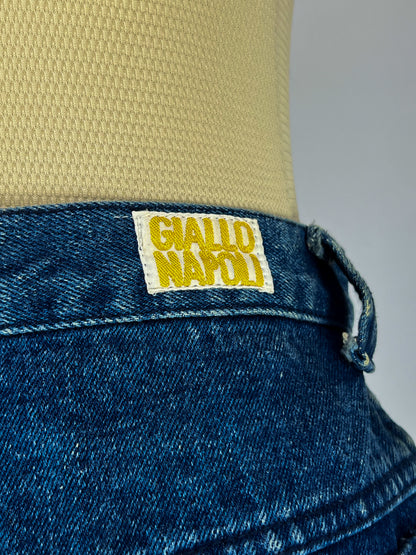 Gonna di Jeans Giallo Napoli anni ‘80