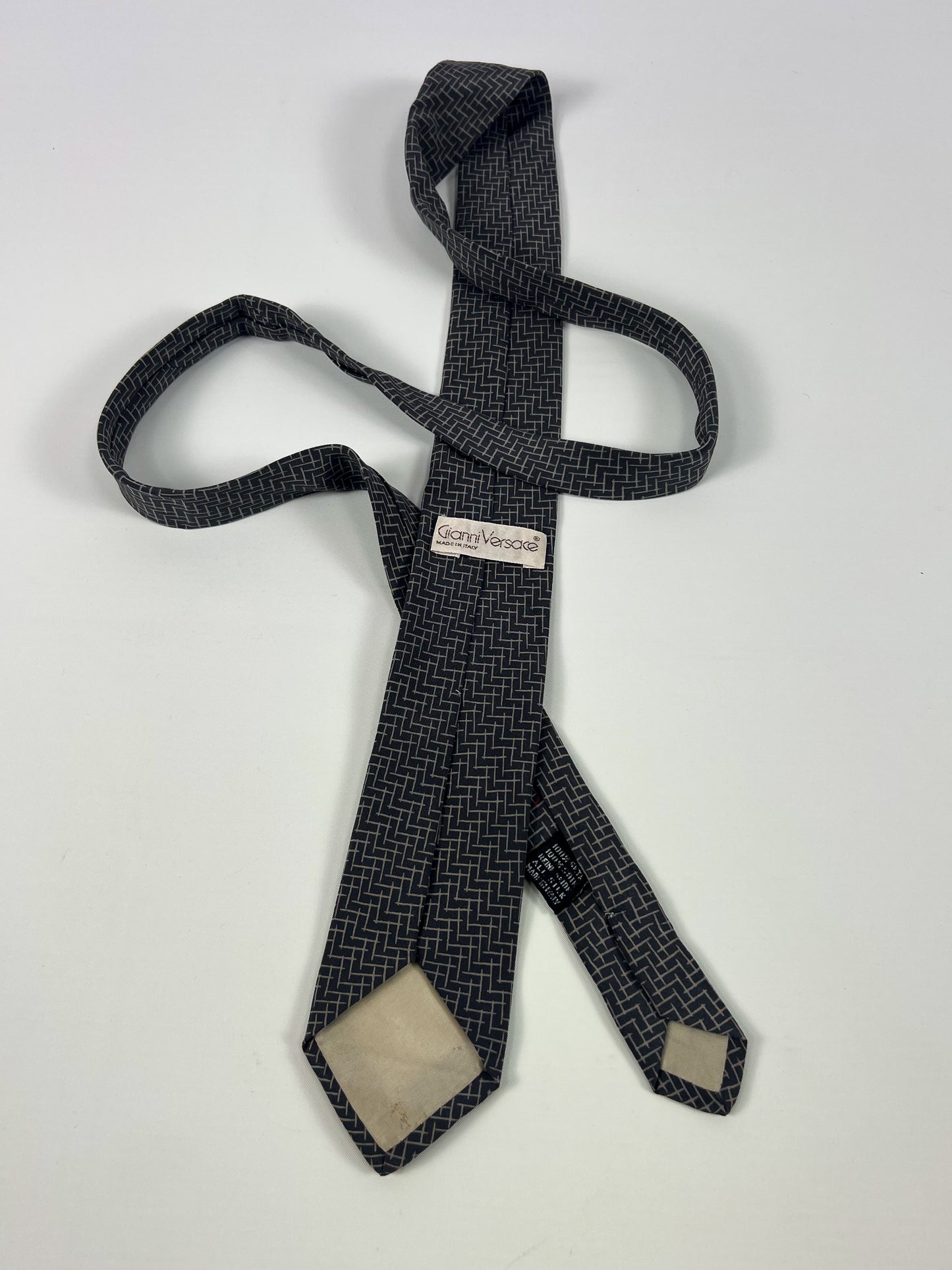 Cravatta Gianni Versace Geometrica Slim