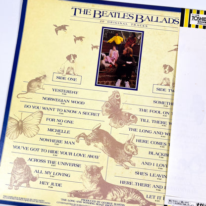 THE BEATLES – The Beatles Ballads Prima Stampa Giapponese EAS-91006 1980 OBI