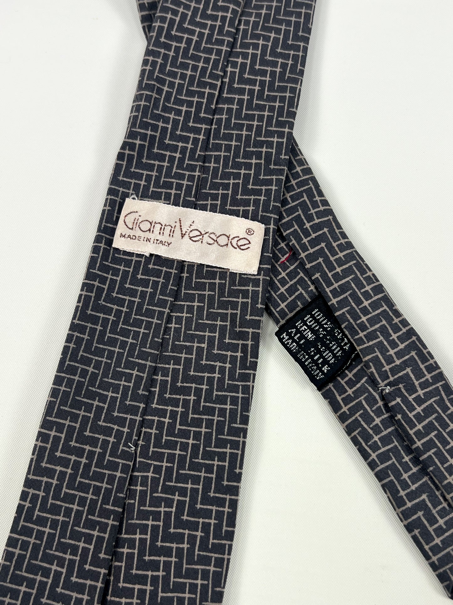 Cravatta Gianni Versace Geometrica Slim