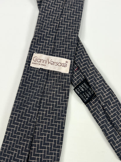 Cravatta Gianni Versace Geometrica Slim