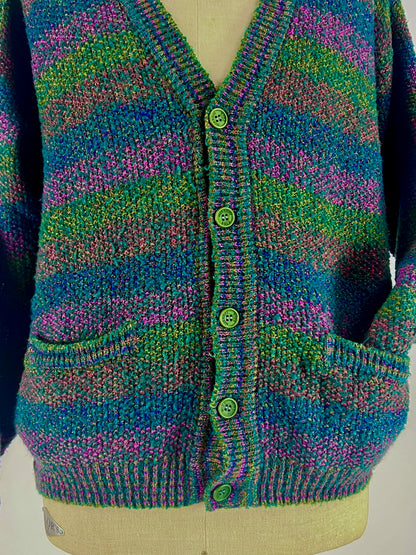Cardigan Missoni in Lana anni ‘70