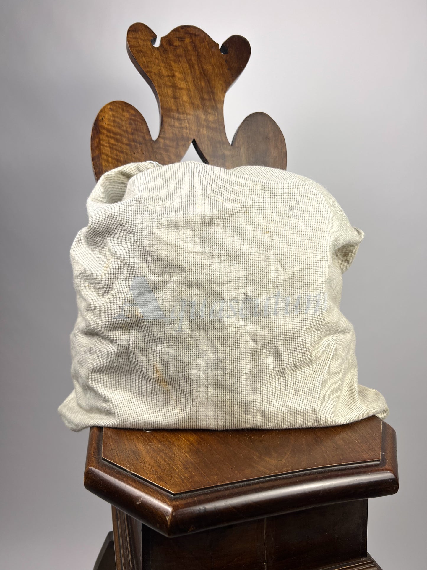 Aquascutum bag in leather and cashmere