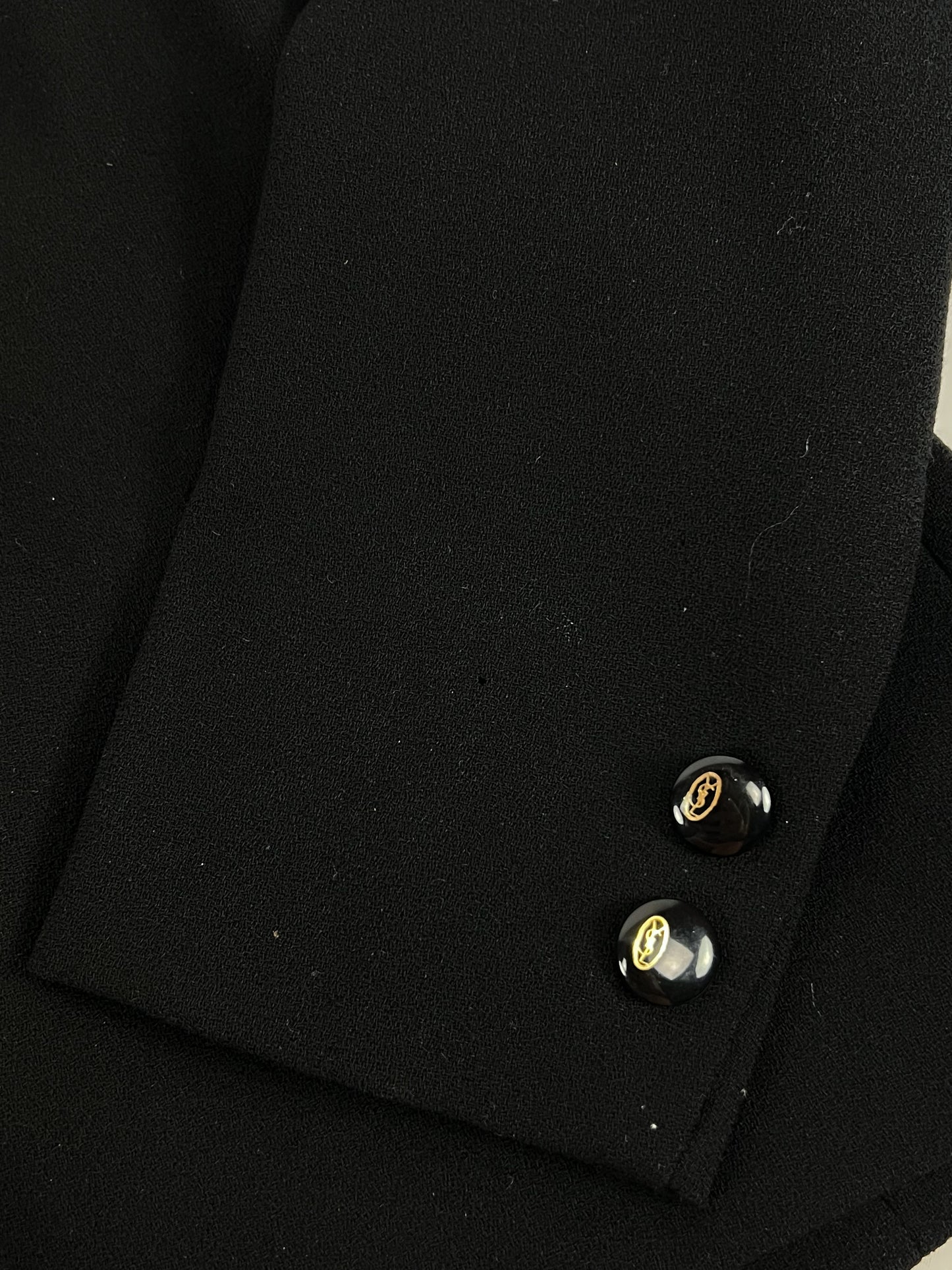 Blazer in Pura Lana anni ‘70 - Bottoni YSL