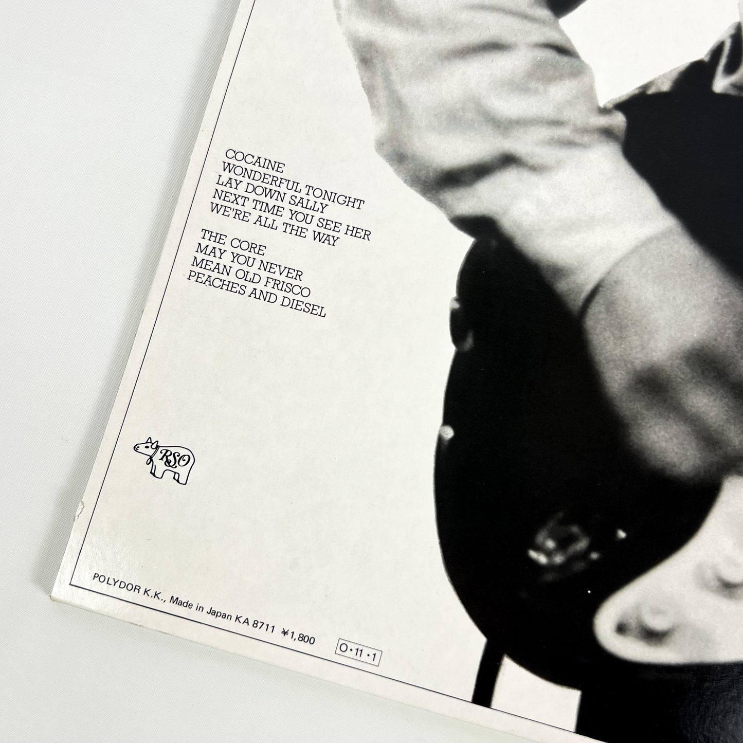 ERIC CLAPTON – Slowhand Stampa Giapponese 18MW 0057 1987 OBI GATEFOLD