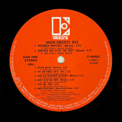 QUEEN – Greatest Hits Edizione Giapponese P-6480E 1981 OBI