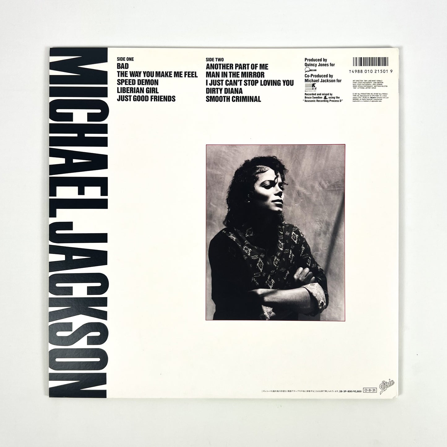 Michael Jackson “Bad” Special Bundle