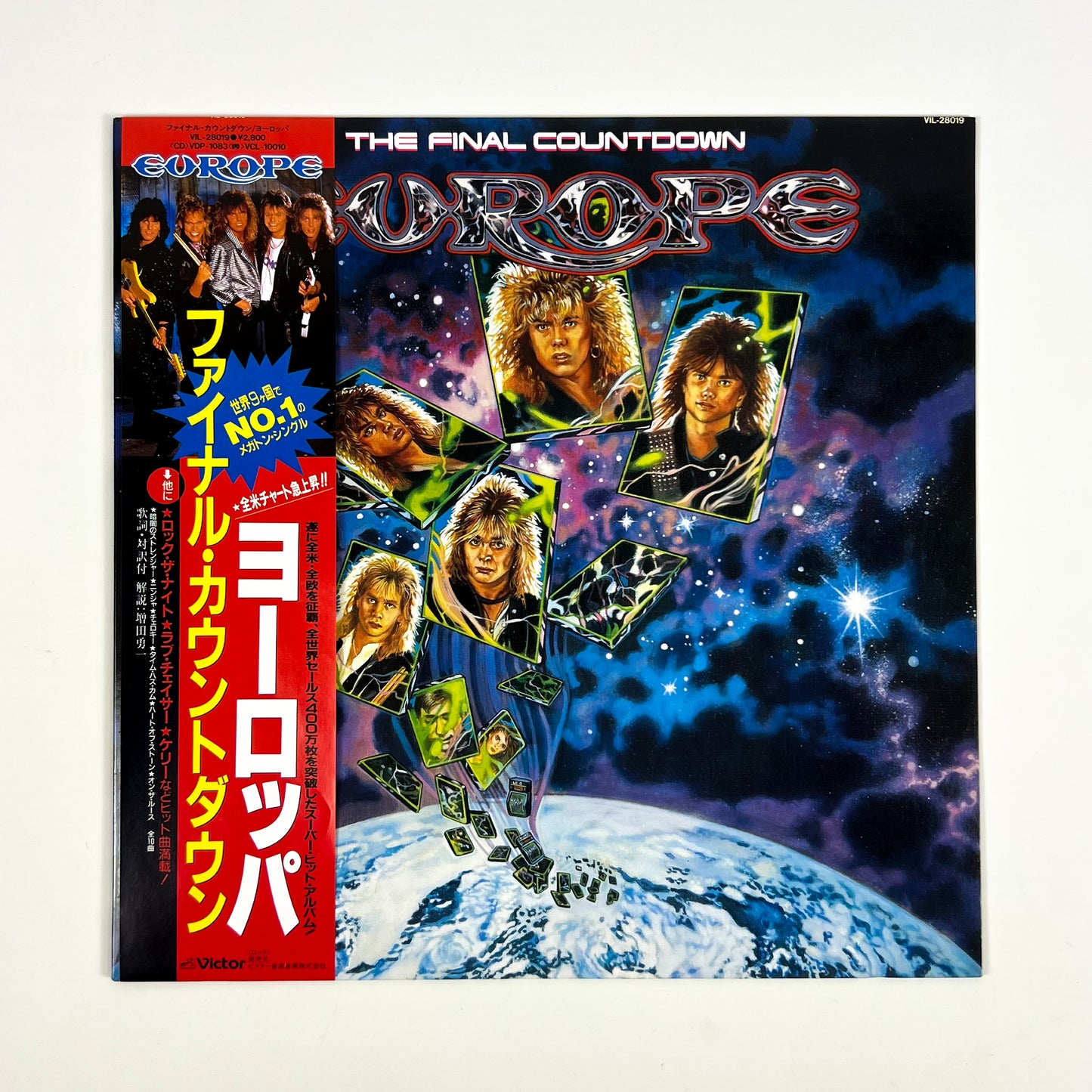 EUROPE – The Final Countdown Prima Stampa Giapponese VIL-28019 1986 OBI