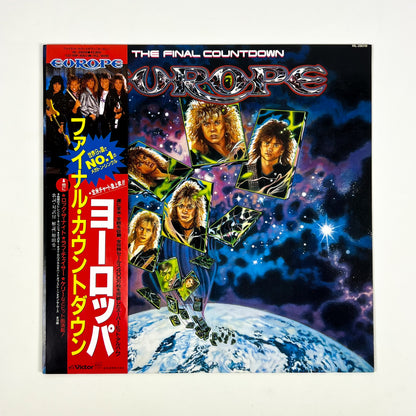EUROPE – The Final Countdown Prima Stampa Giapponese VIL-28019 1986 OBI
