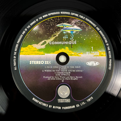 DIRE STRAITS – Communiqué 1ª Edizione Giapponese – Vertigo RJ-7588 1979