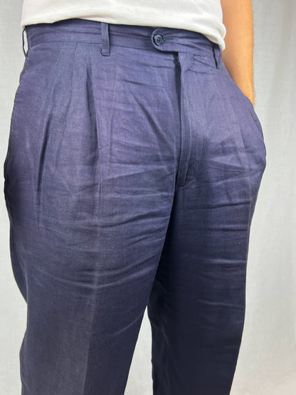 Pantaloni in Puro Lino Luciano Soprani anni ‘80