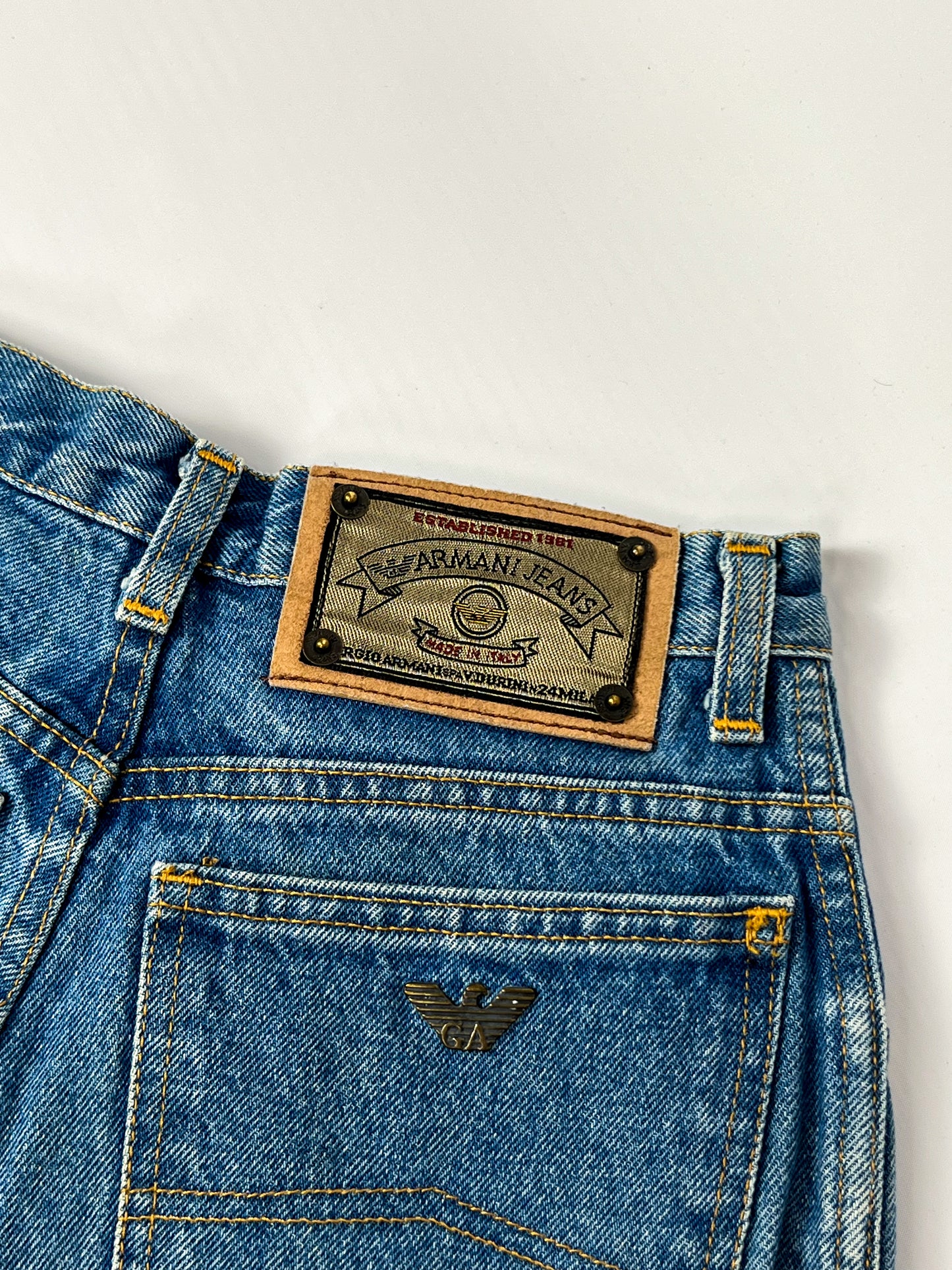 Jeans Armani anni '80