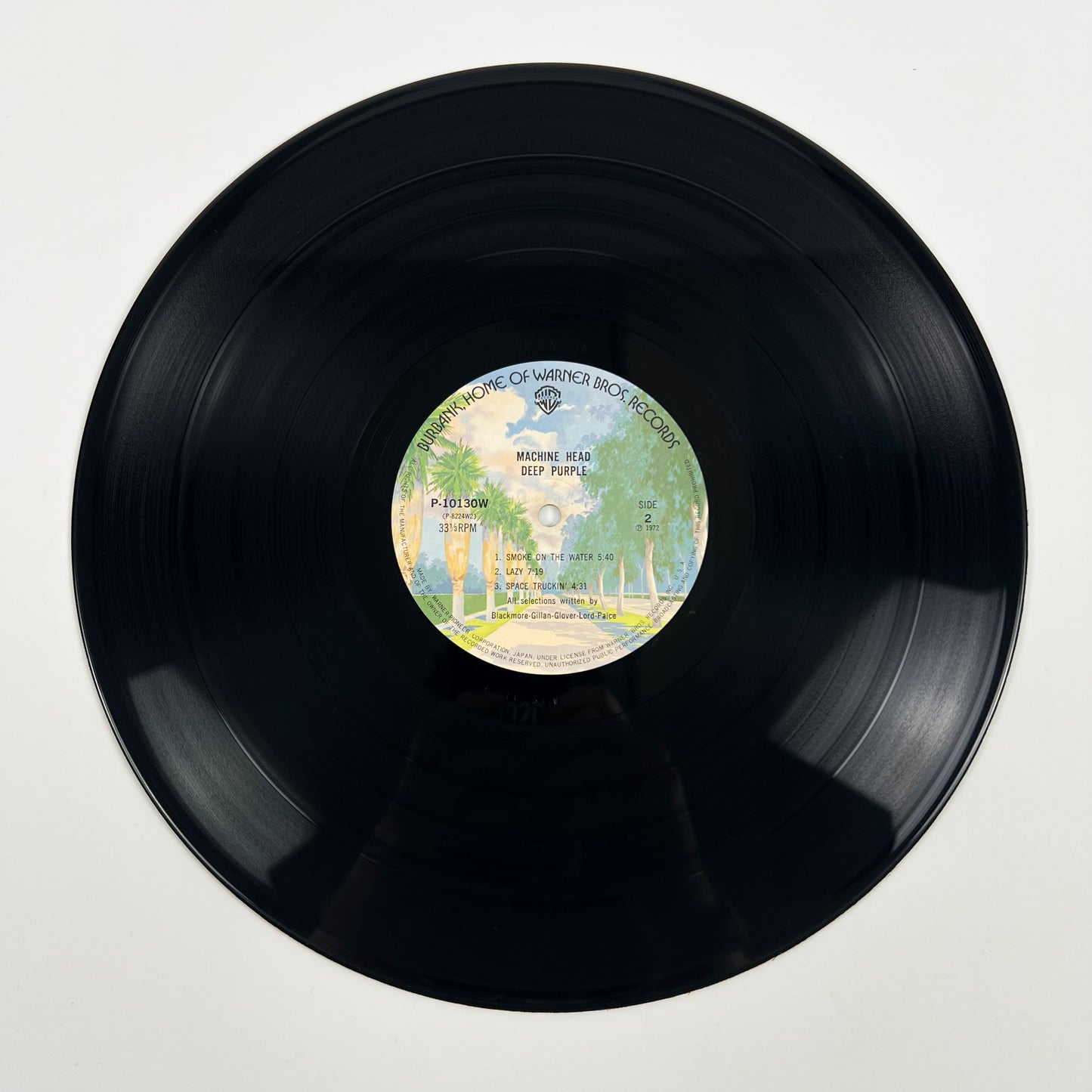 DEEP PURPLE – Machine Head 1ª Edizione Giapponese – Warner Bros. P-10130W 1972