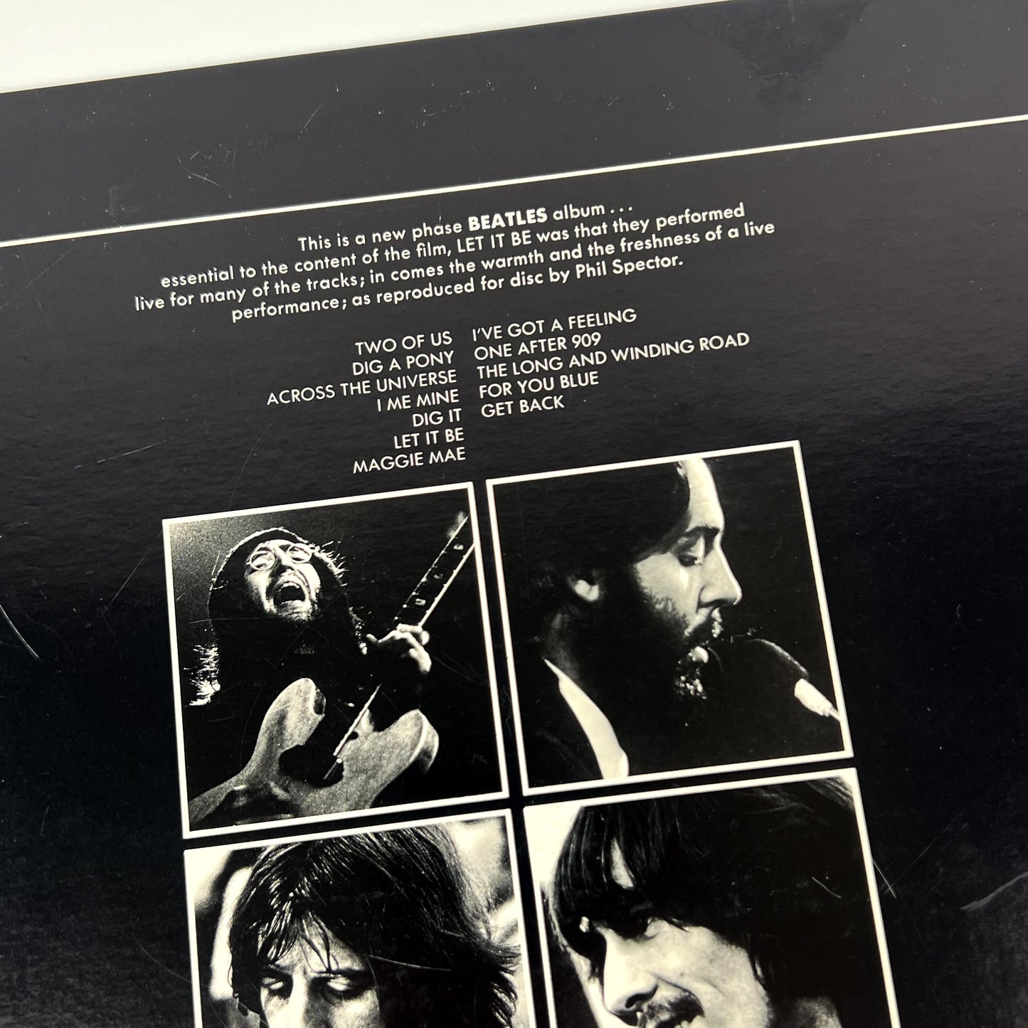 THE BEATLES – Let It Be Stampa Giapponese EAS-80561 1976 OBI GATEFOLD