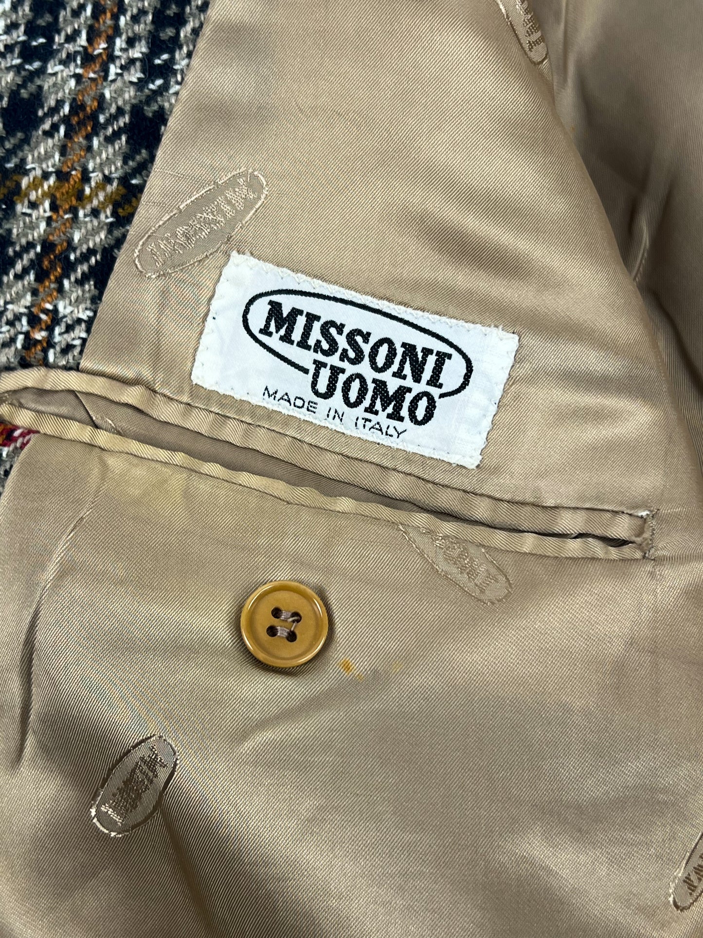 Giacca Missoni Check vintage