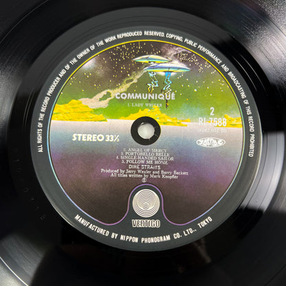 DIRE STRAITS – Communiqué 1ª Edizione Giapponese – Vertigo RJ-7588 1979