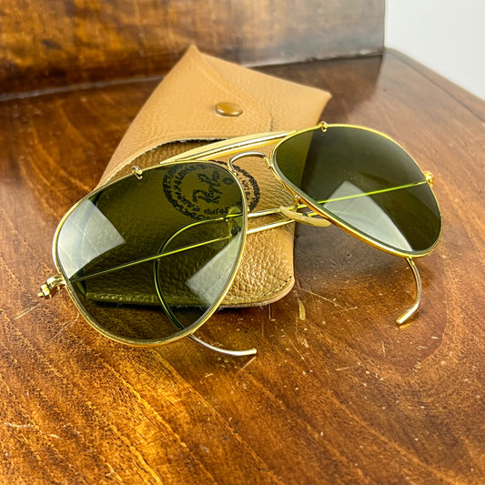 Ray-Ban Aviator B&L 58/14 anni ‘70