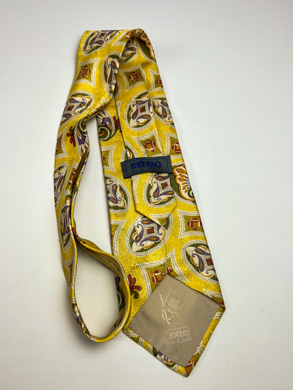 Cravatta Kenzo fantasia maioliche