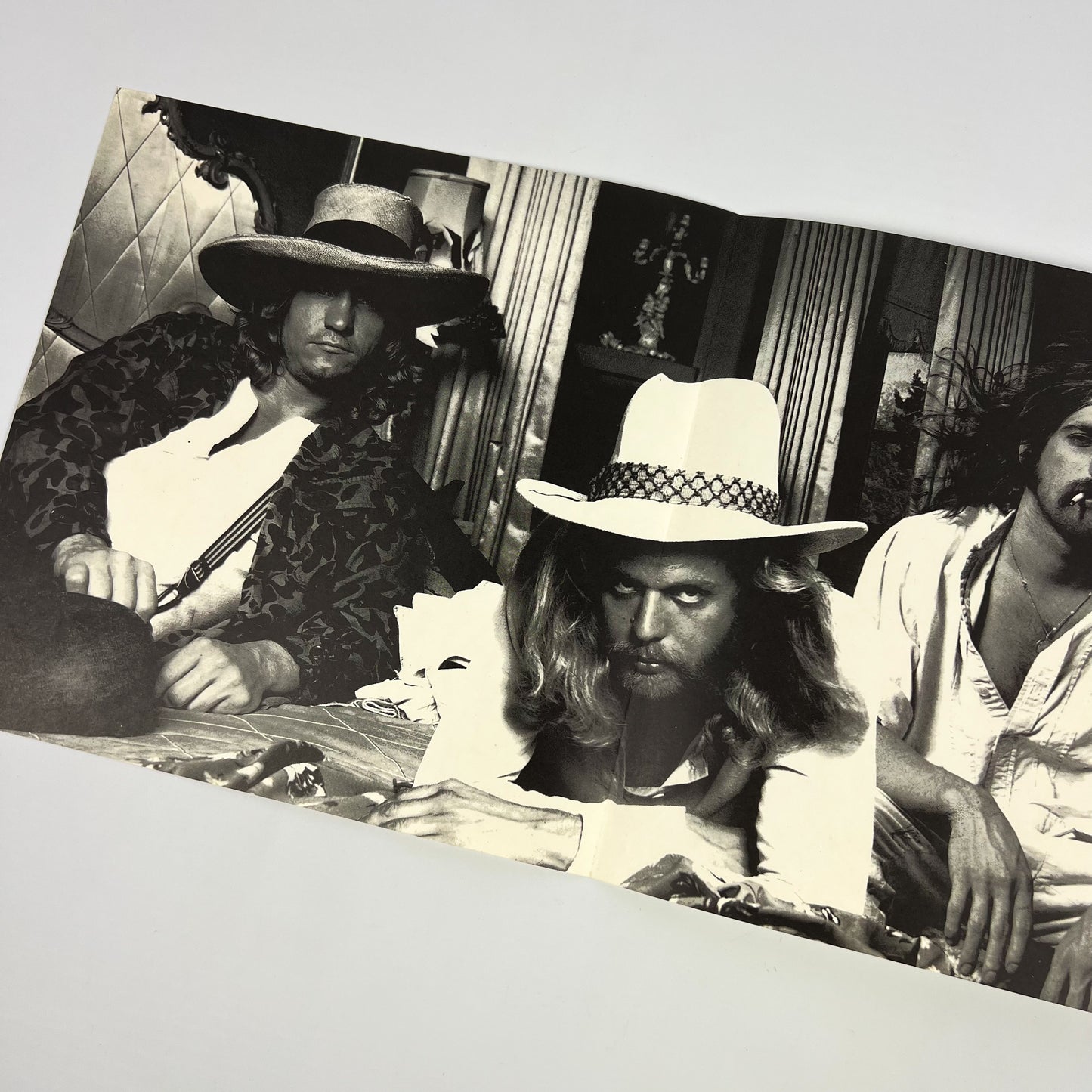 EAGLES - Hotel California Prima Stampa Giapponese P-10221Y 1976 OBI GATEFOLD