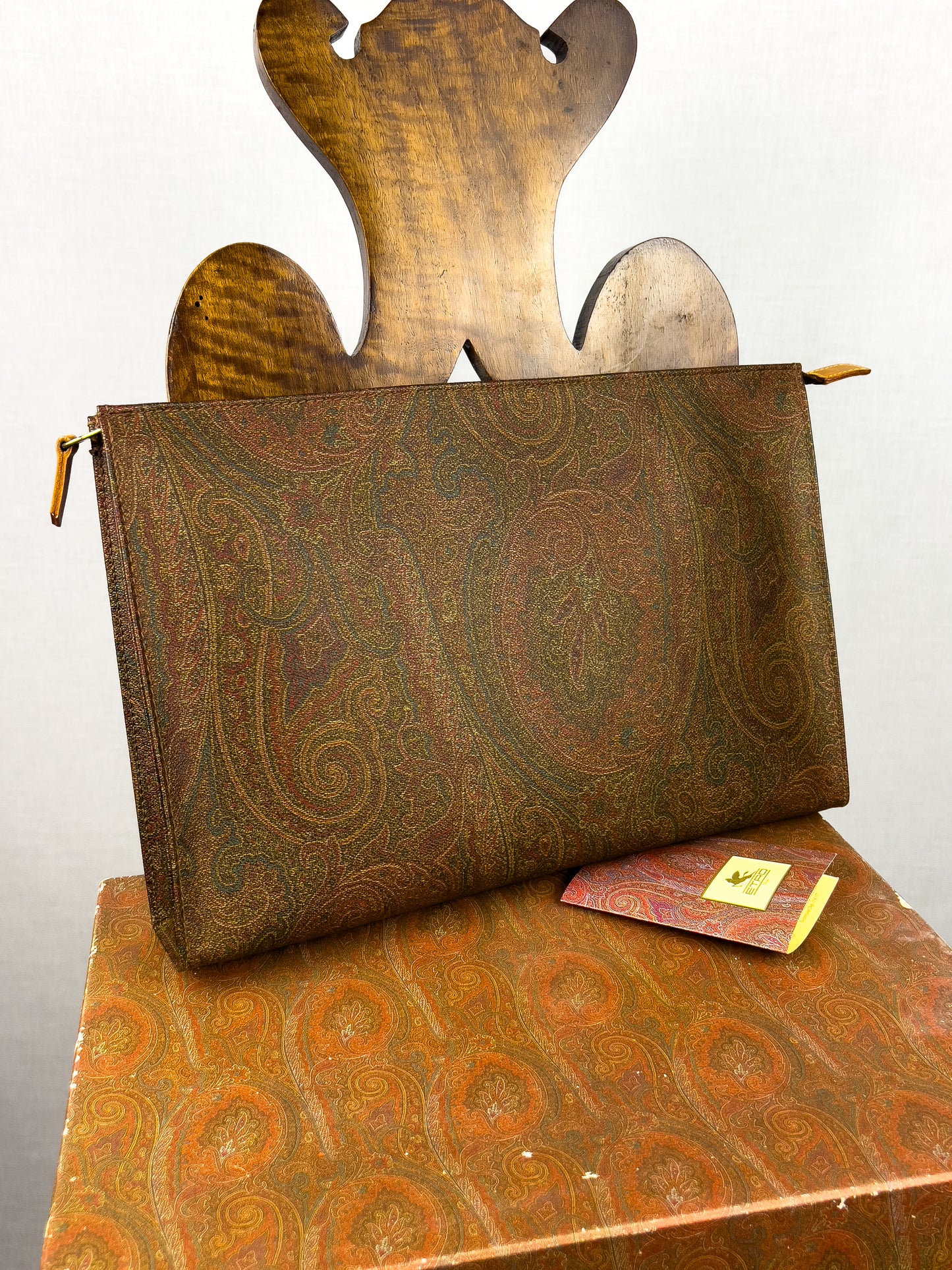 Borsa Etro in Pelle e Cashmere