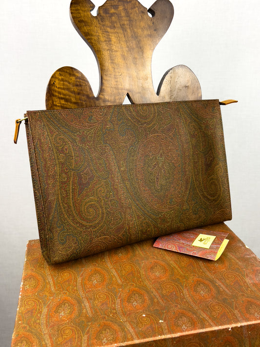 Borsa Etro in Pelle e Cashmere