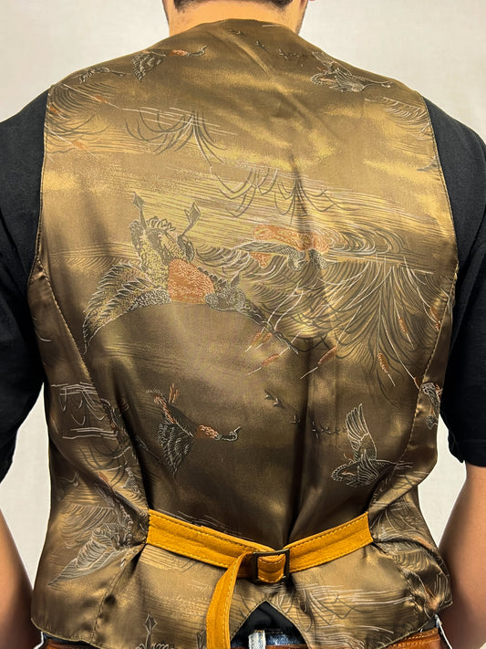 Gilet in Nabuk