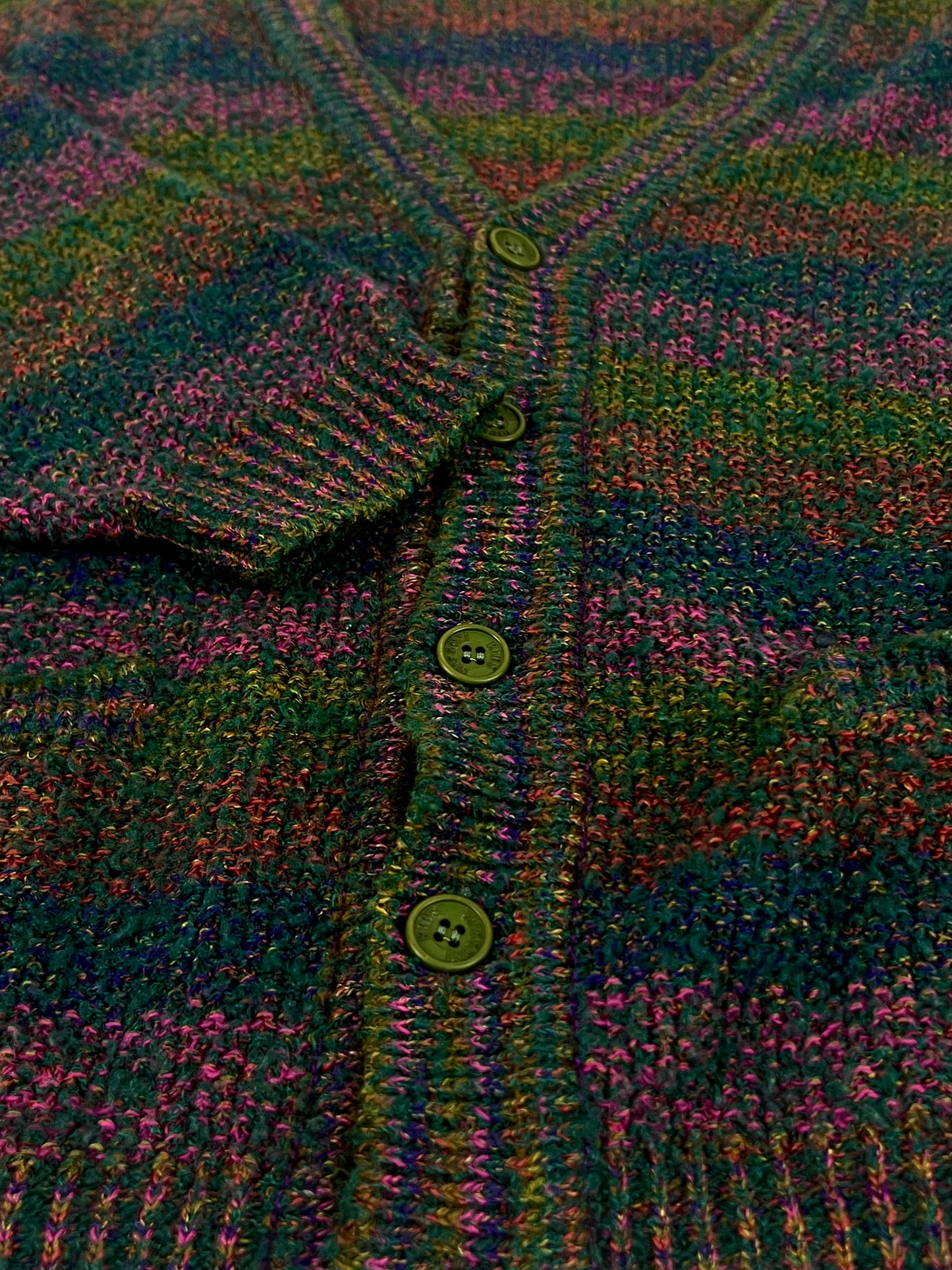 Cardigan Missoni in Lana anni ‘70