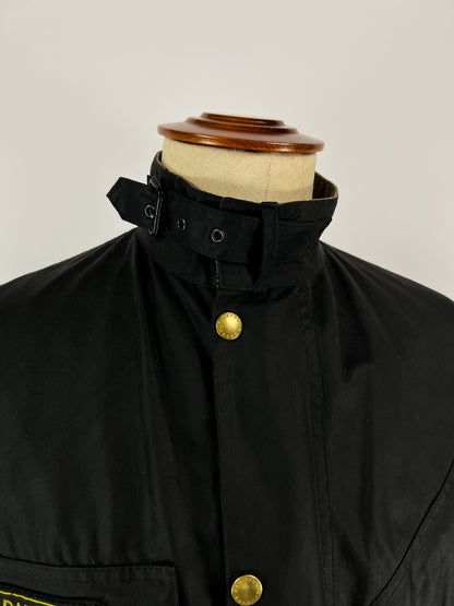 Barbour International 2 Crest 1987 C38 (S/M) - Vest & Brooch